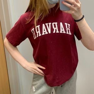Red Harvard T-Shirt